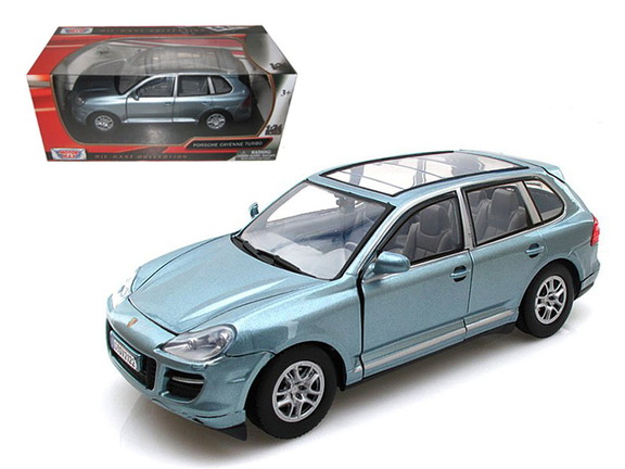 Motormax 73345gry  Porsche Cayenne Turbo Grey 1/24...