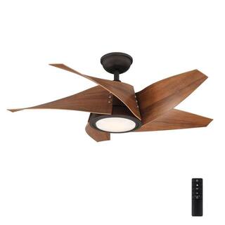 Home Decorators Collection Broughton 42 in. LED Espresso Bronze Ceiling Fan with Remote Control YG671-EB