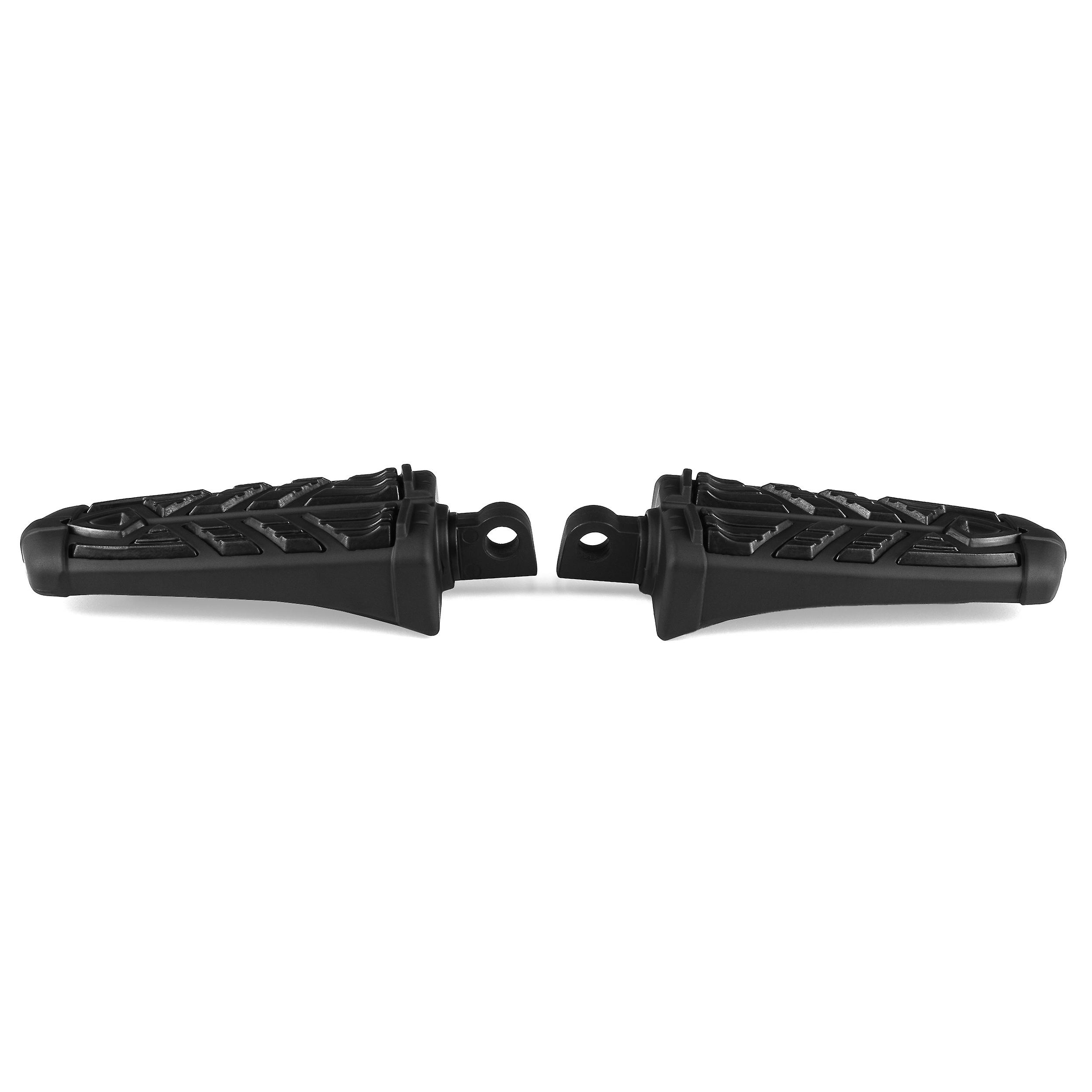 Spear Foot Pegs， Black， Foot Control Component， 1 Pair， Compatible with Harley Davidson FLHTCUSE CVO Ultra Classic Electra Glide 2006-2013