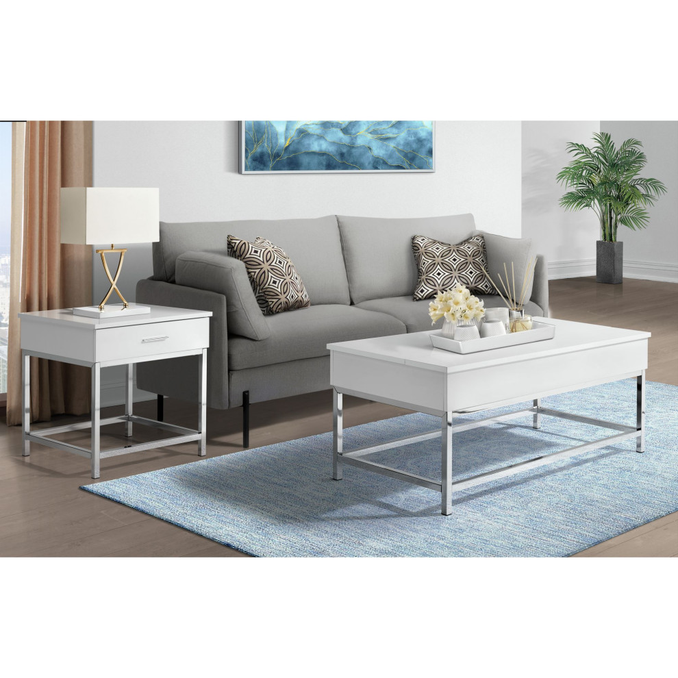 Picket House Furnishings Sienna End Table   Contemporary   Side Tables And End Tables   by Picket House  Houzz