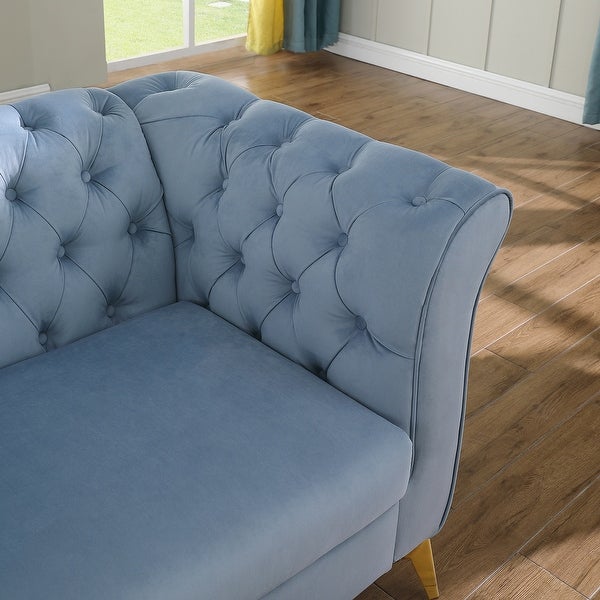 3 Seater SOFA BLUE