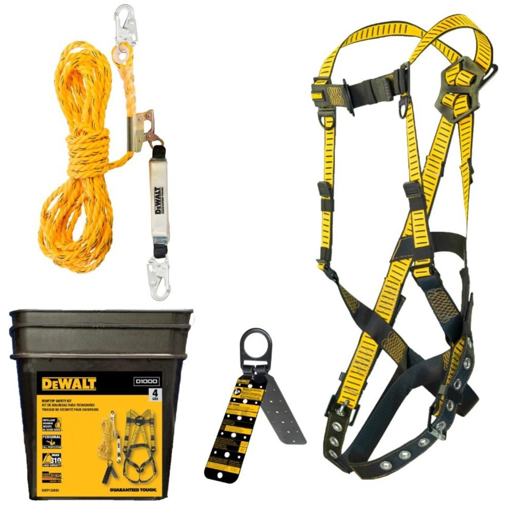 DEWALT Fall Protection Rooftop Safety Kit DXFP120050 from DEWALT