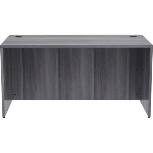 Lorell Weathered Charcoal Laminate Desking Desk Shell (69547)