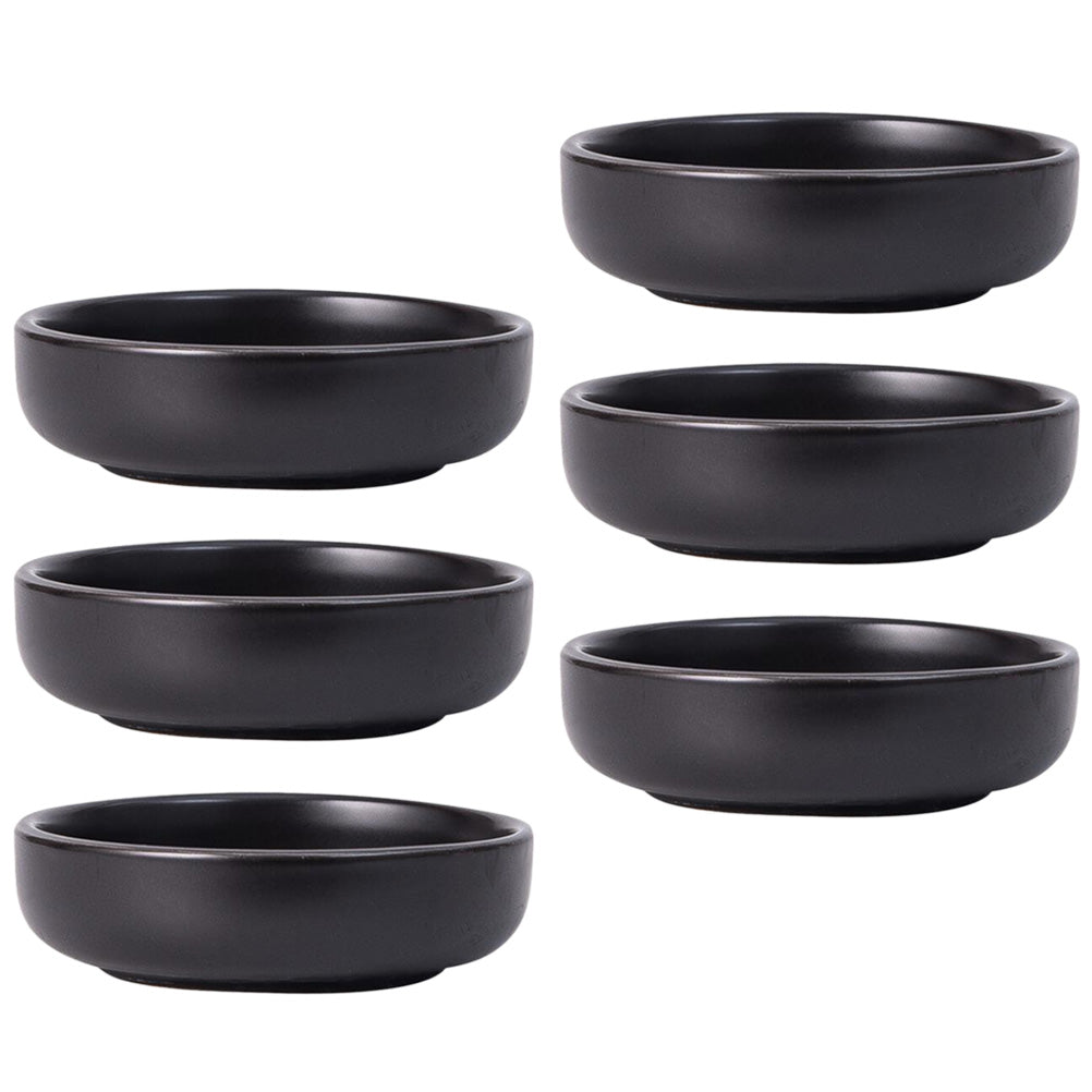 Nuolux Sauce Dish Soy Dishes Dipping Bowls Seasoning Ceramic Sushimini Side Round Japanese Porcelain Bowl Plate Dish Small