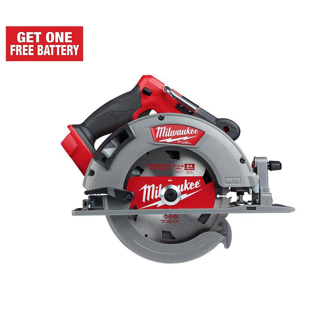 MW M18 FUEL 18V Lithium-Ion Brushless Cordless 7-14 in. Circular Saw (Tool-Only) 2732-20