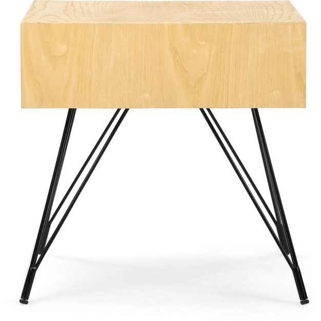 Newell Side Table Natural Adore Decor