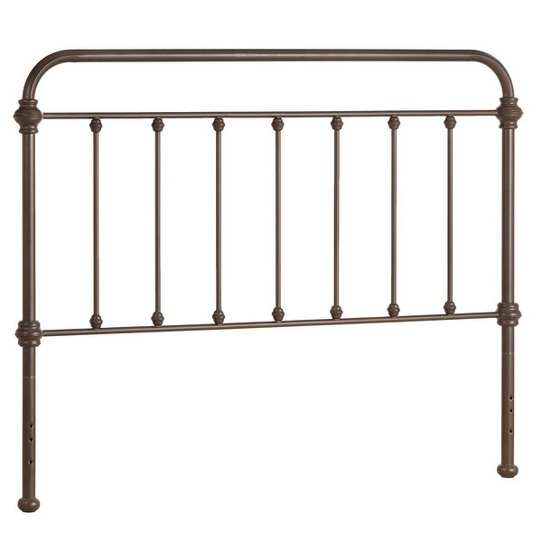 Giselle Antique Graceful Victorian Metal Headboard by iNSPIRE Q Classic - - 17166994