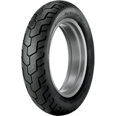 Dunlop D404 Rear Motorcycle Tire 150/80B-16 (71H) Black Wall For Yamaha， Harley-Davidson， Kawasaki