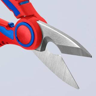 KNIPEX Electricians' Shears with Crimp Area for Ferrules 95 05 10 SBA