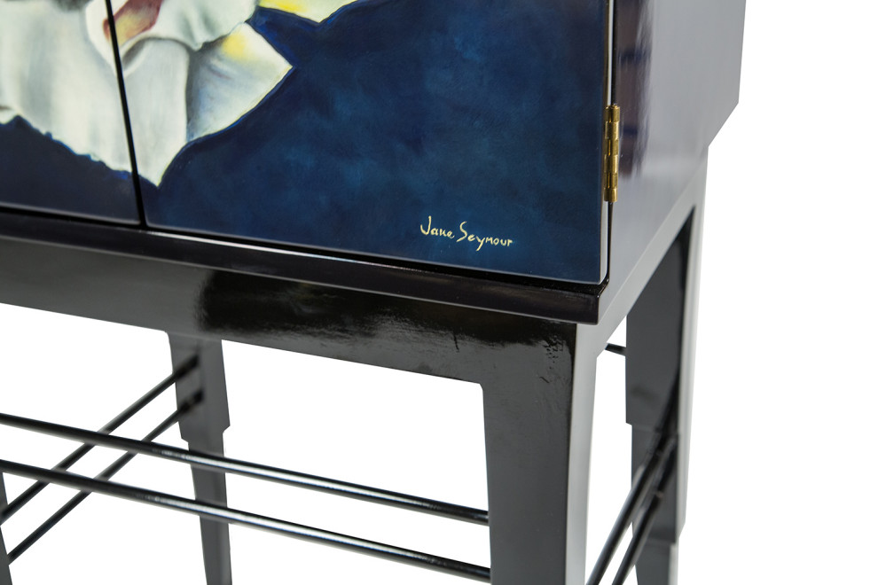 Michael Amini Illusions 2 Door Cabinet   Contemporary   Accent Chests And Cabinets   by Michael Amini  Houzz