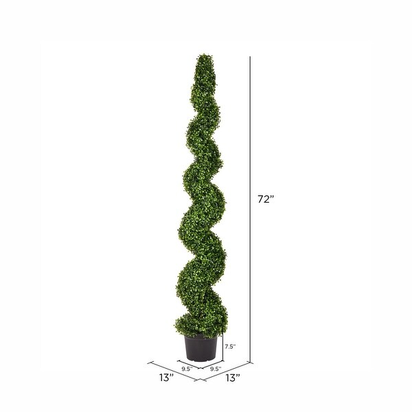 Vickerman 6' Green Boxwood Everyday Topiary