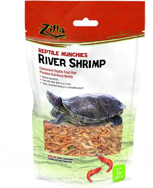 Zilla Reptile Munchies River Shrimp Turtle Food