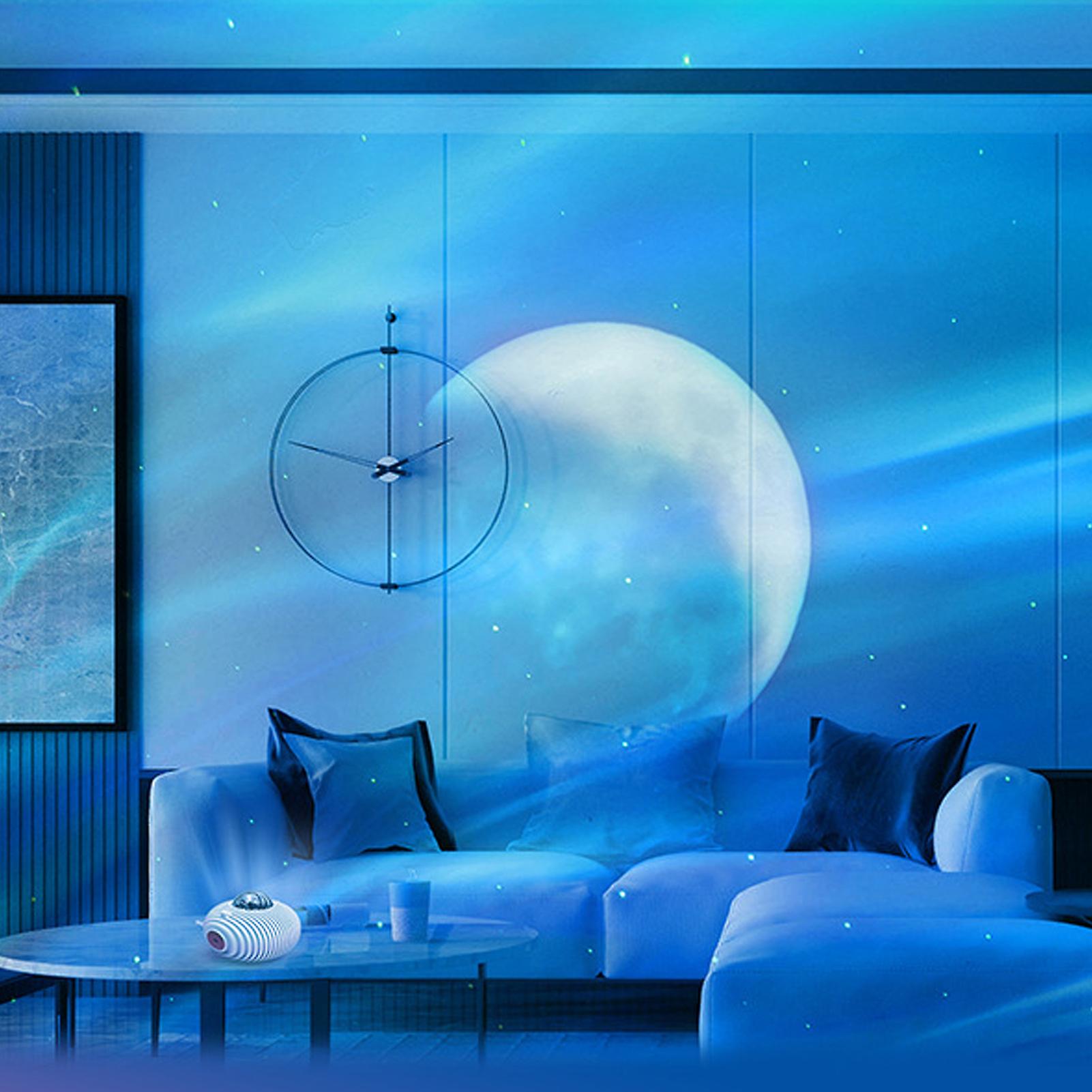 UFO Projection Lamp Aurora Star Sky Projector USB Powered Bedroom Ambient Light Projector