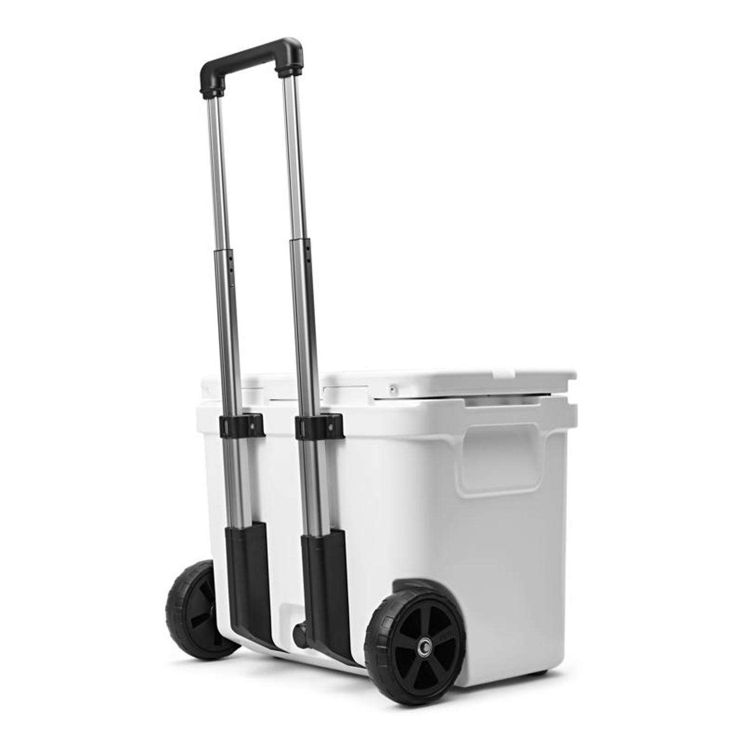 YETI Roadie 60 White 60 qt Roller Cooler