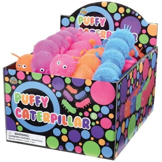 U.S. Toy 4730 Puffy Caterpillar/24 PC