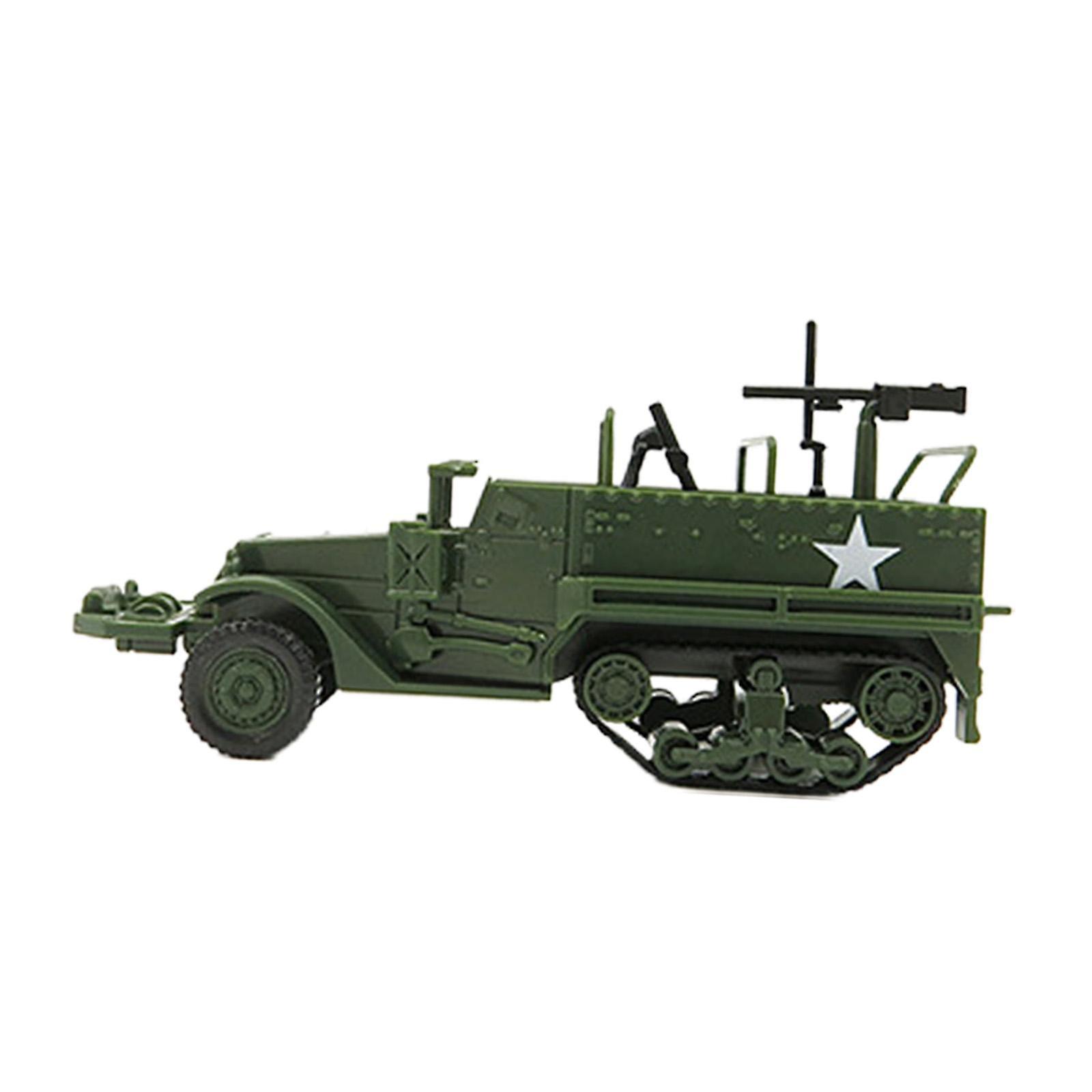 1/72 Tank Model Desk Decor Tank Truck 4d Model For Boys Girls Birthday Gifts Style B