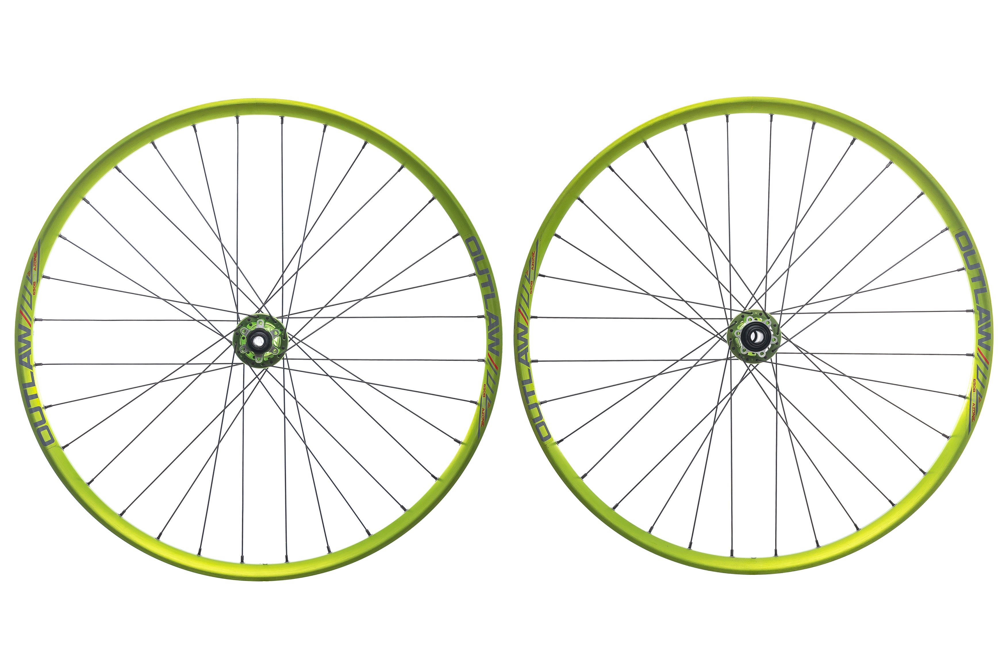 Azonic Outlaw Aluminum Disc 650b Wheelset
