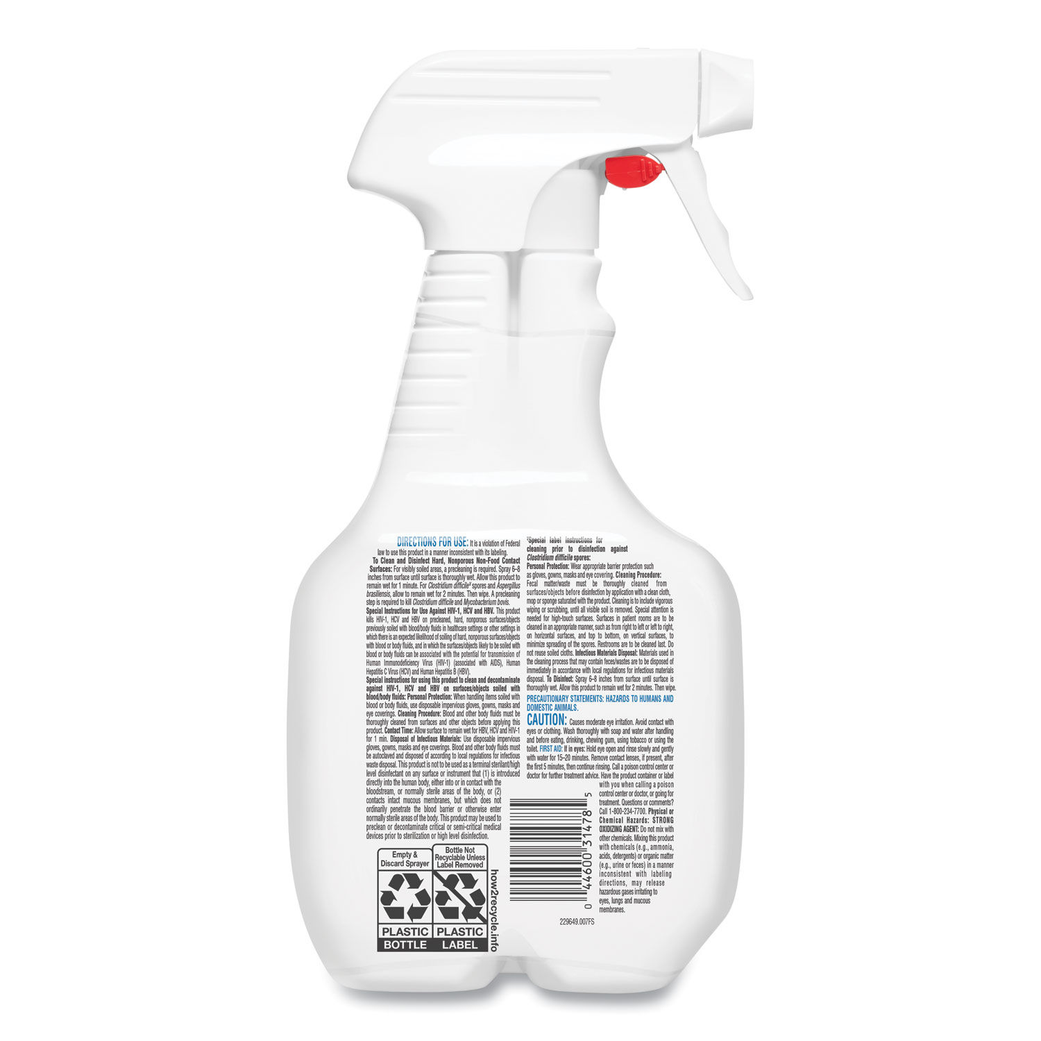 Fuzion Cleaner Disinfectant by Cloroxandreg; Healthcareandreg; CLO31478EA