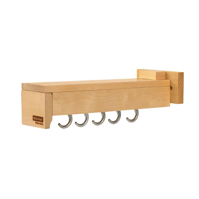 Rev-A-Shelf GLD-W22-SC-7 Pull Out Organizer Hooks with Ball Bearing Slide System