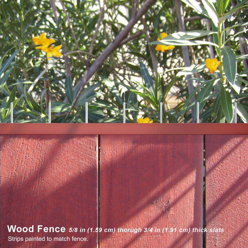 MAXguard 46 in. Wood Fence Spike Strips (6-Pack + Adhesive) 200R