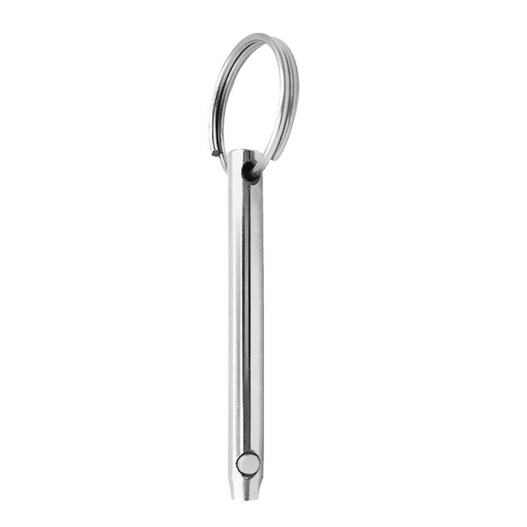 2 Release Pins 5/6 inch Diameter 316 Stainless Steel for Boat Bimini Top Deck Hinge Marine Accessories (3inch Long)