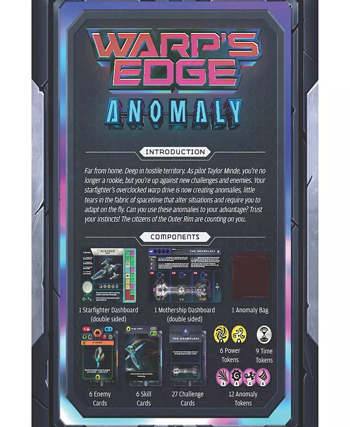 Renegade Game Studios Warp's Edge Anomaly Expansion Bag-Building Strategy Game 30-45 Min