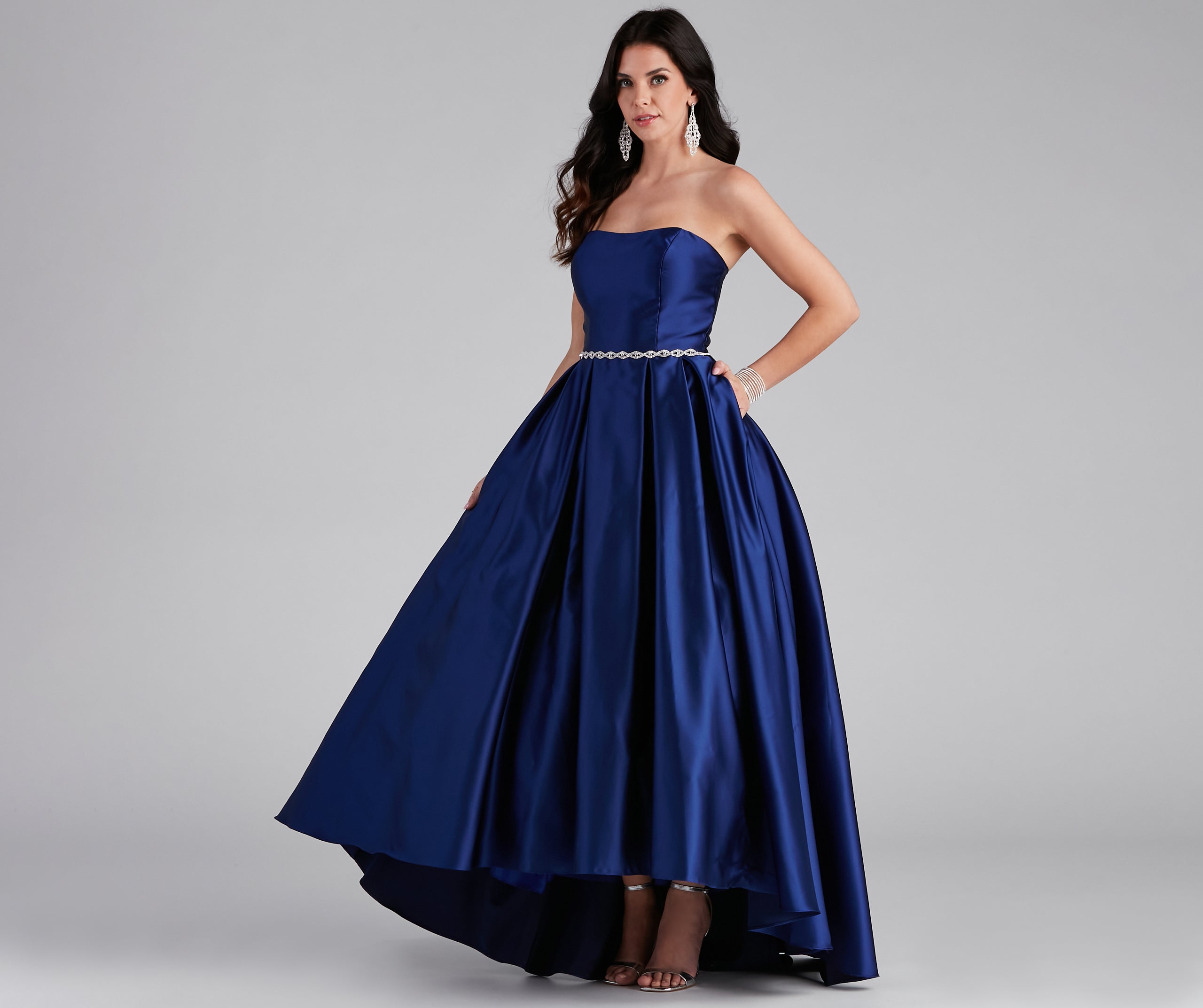 Anastasia Strapless A-Line Ball Gown