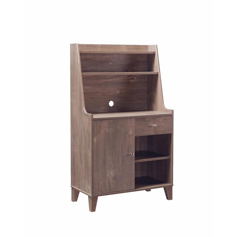 Modern Wine Cabinet with 4 Shelves and 1 Drawer