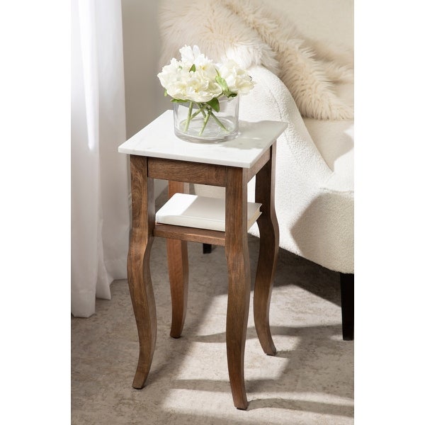 Copper Grove Rossignol Wood End Table - 12x12x24