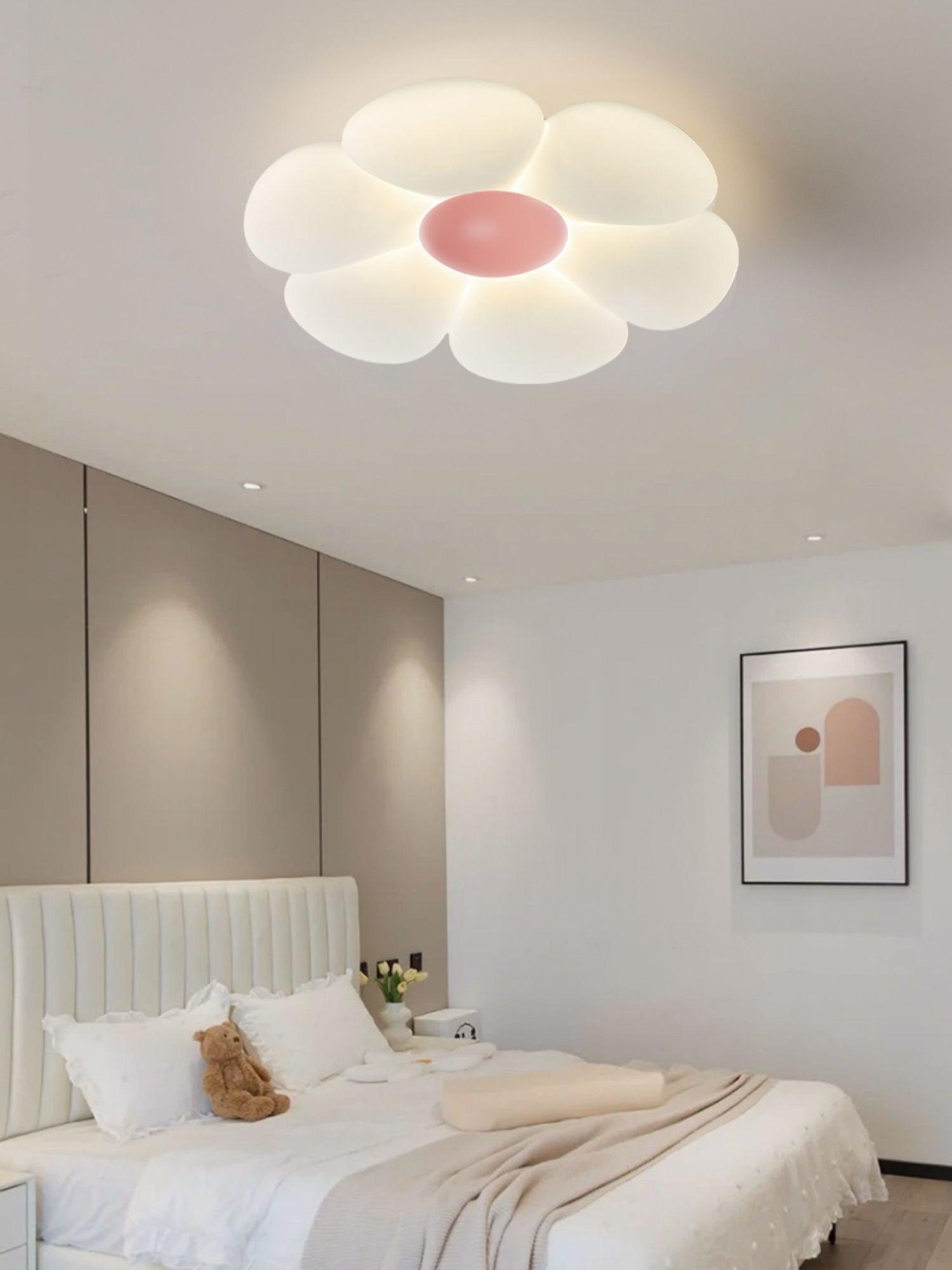 Six-leaf Flower Kids Room Ceiling Lamp