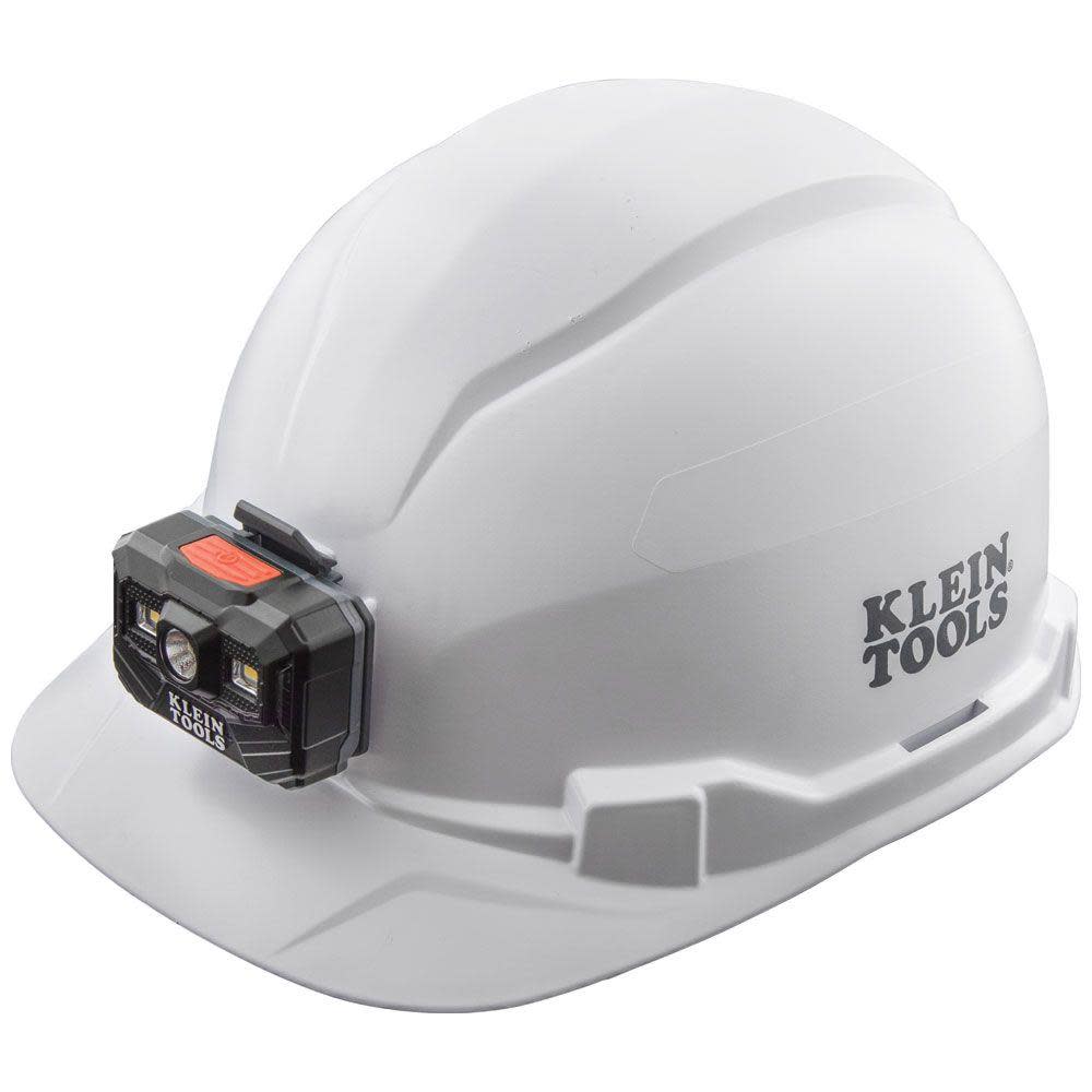 Klein Tools Non-Vented Hard Hat Cap with Headlamp 60107RL from Klein Tools