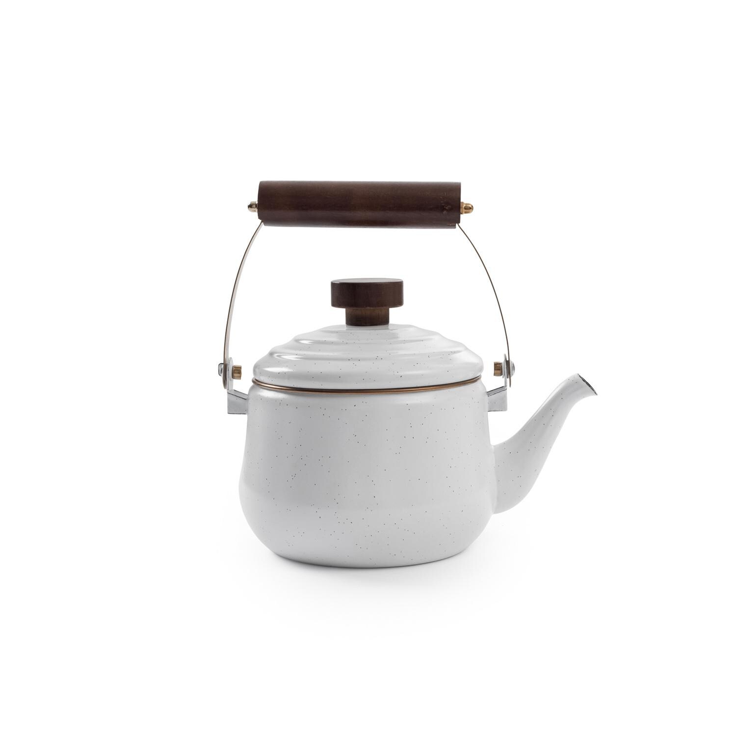 Barebones Living Enamel Teapot