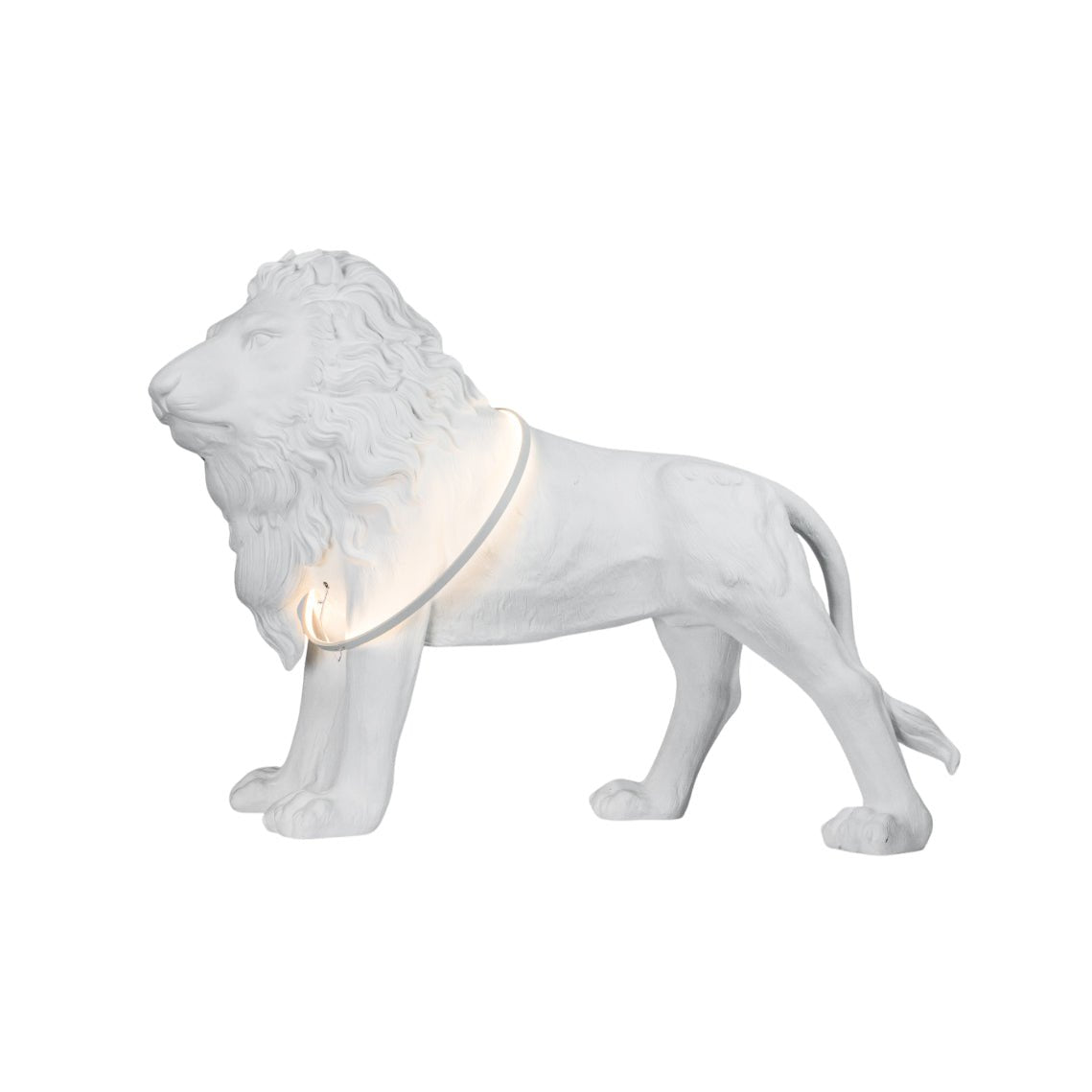 Leo Lion Sculpture Floor Lamp