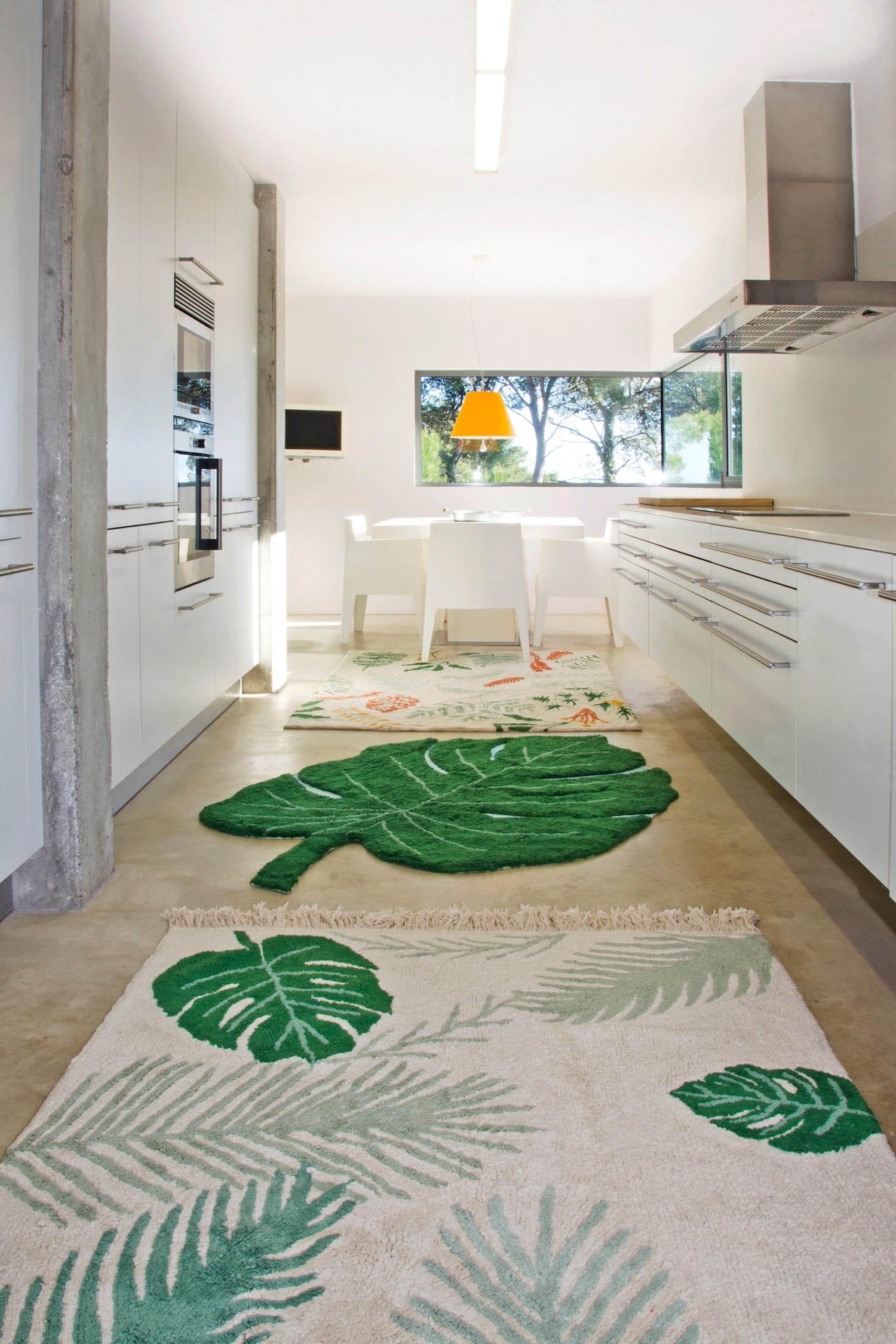 Monstera Leaf Rug