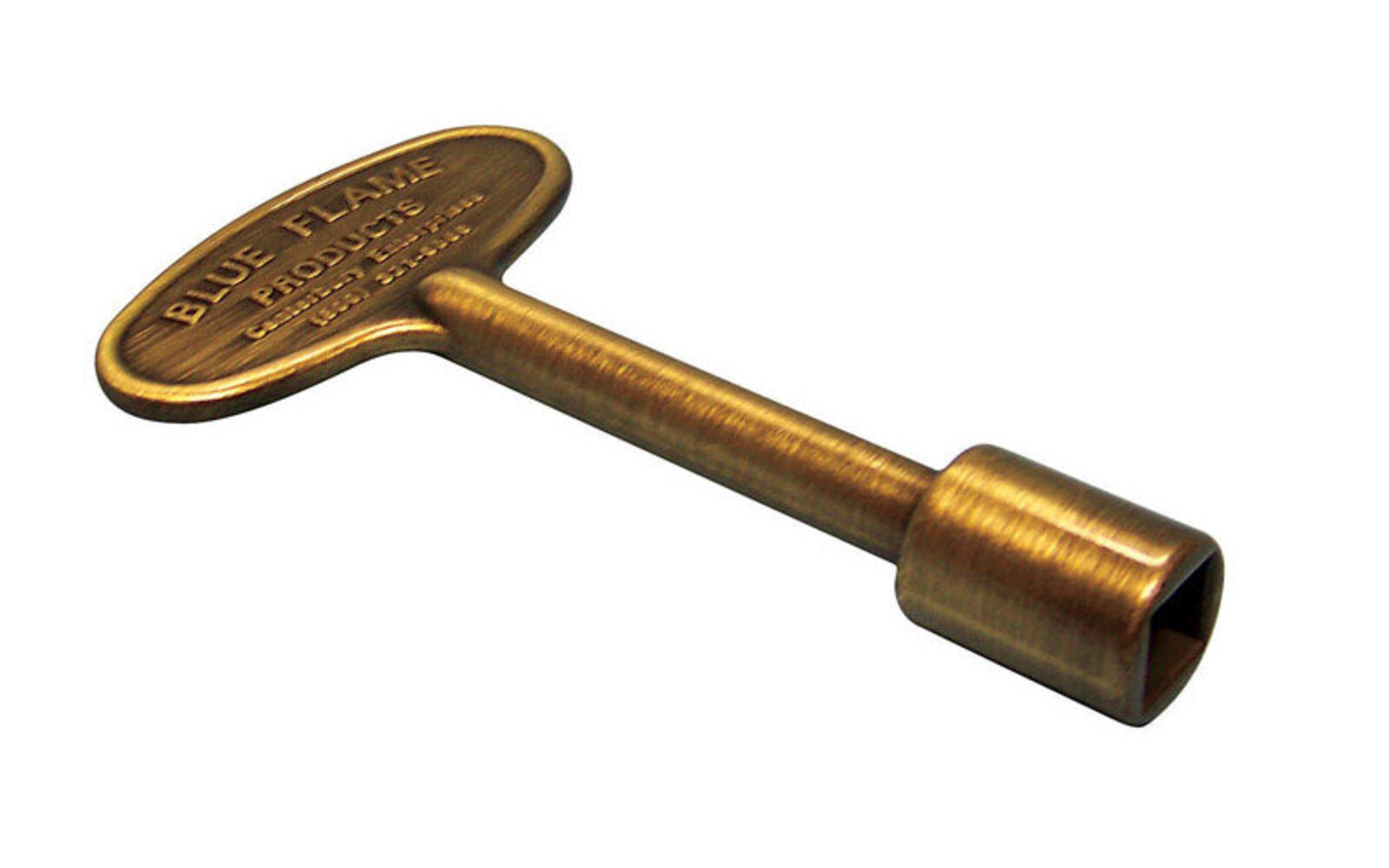 KEY ANTIQUE BRASS 3