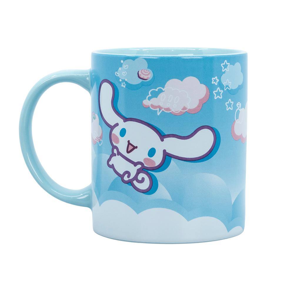 Uncanny Brands Hello Kitty and Friends 'Cinnamoroll' Light Blue Single- Cup Coffee Mug with Mug Warmer for your Coffee Maker MW1-KIT-CI1