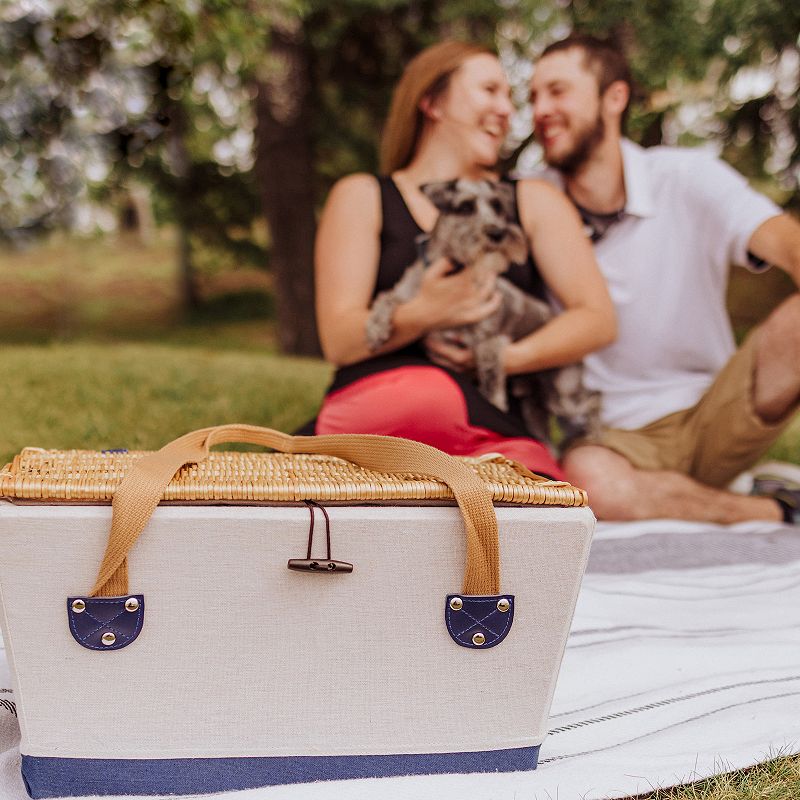 Picnic Time Boardwalk Picnic Basket for Four