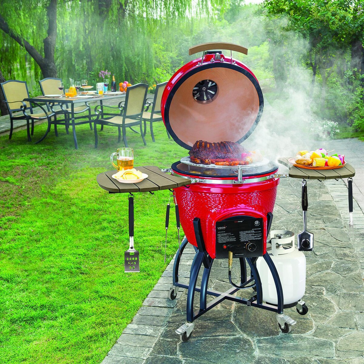 Vision Professional C-Series Ceramic Kamado Grill