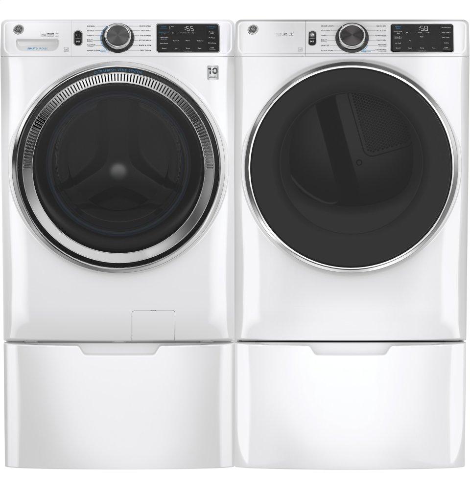 Ge Appliances GFD65ESSNWW Ge® 7.8 Cu. Ft. Capacity Smart Front Load Electric Dryer With Steam And Sanitize Cycle