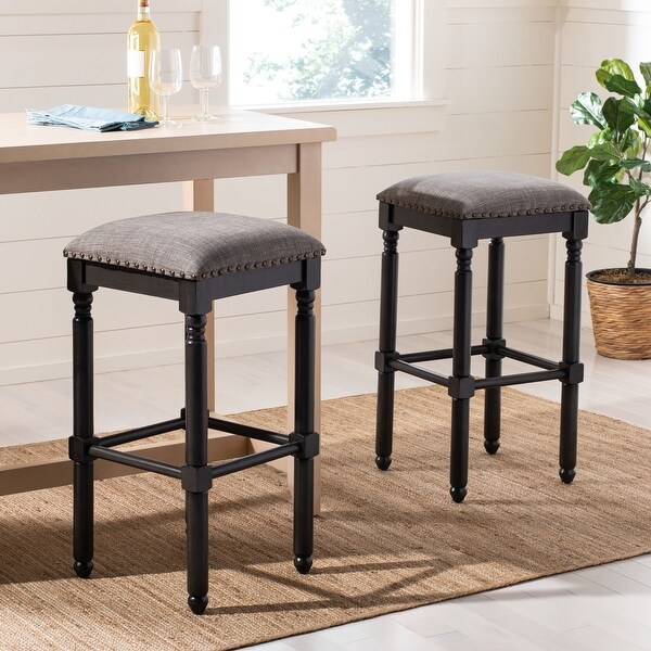 SAFAVIEH 30 Inch Preston Bar Stool - 15