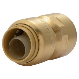 SharkBite 12 in. Push-to-Connect x FIP Brass Adapter Fitting U072LFA