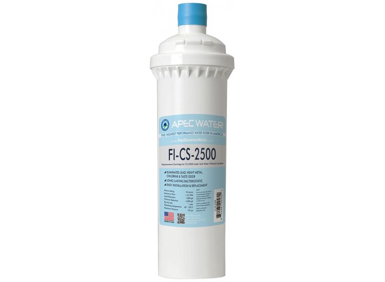 APEC Water Replacement Filter For CS-2500 Water Filtration System