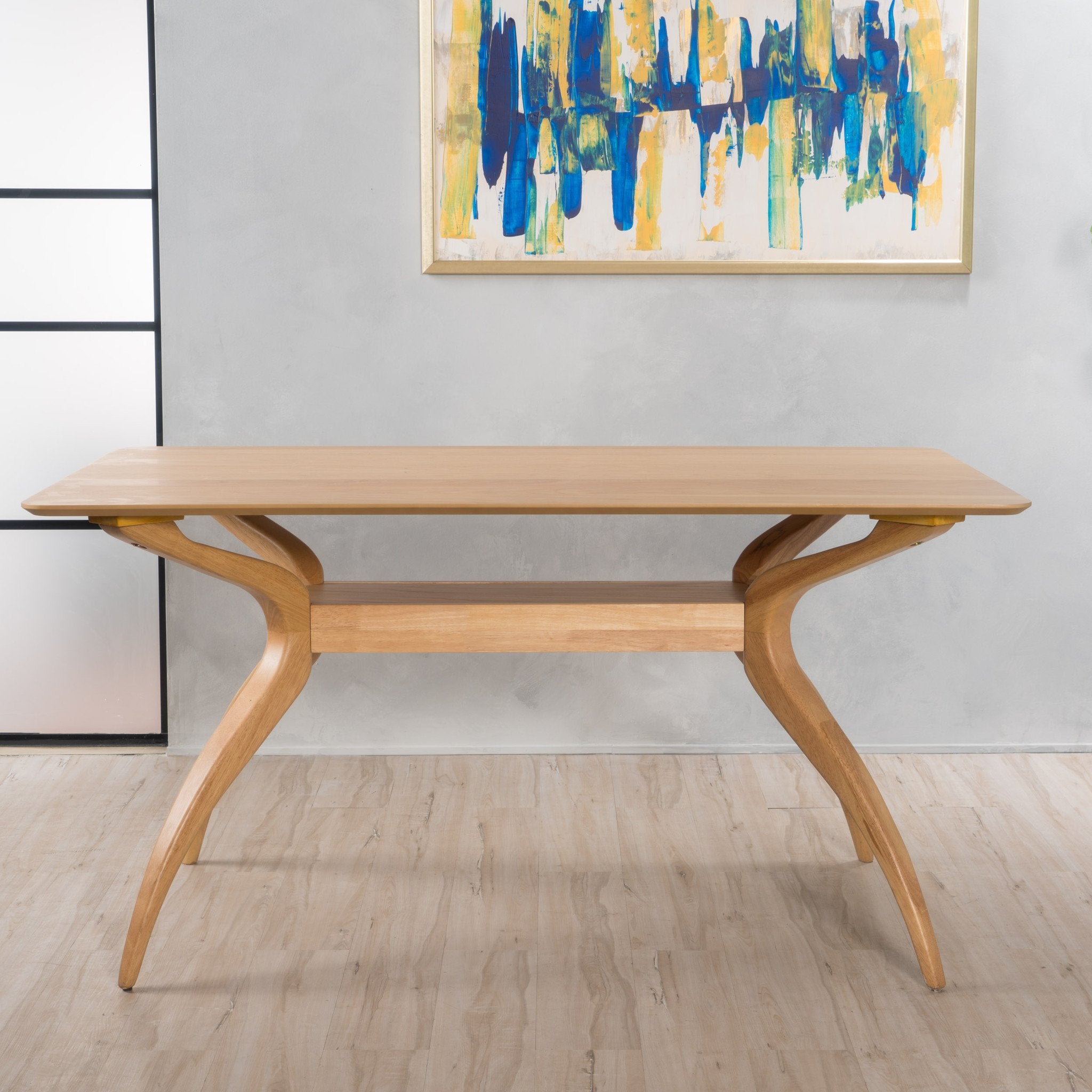 Katherine Mid-Century Modern 5 Piece Dining Set