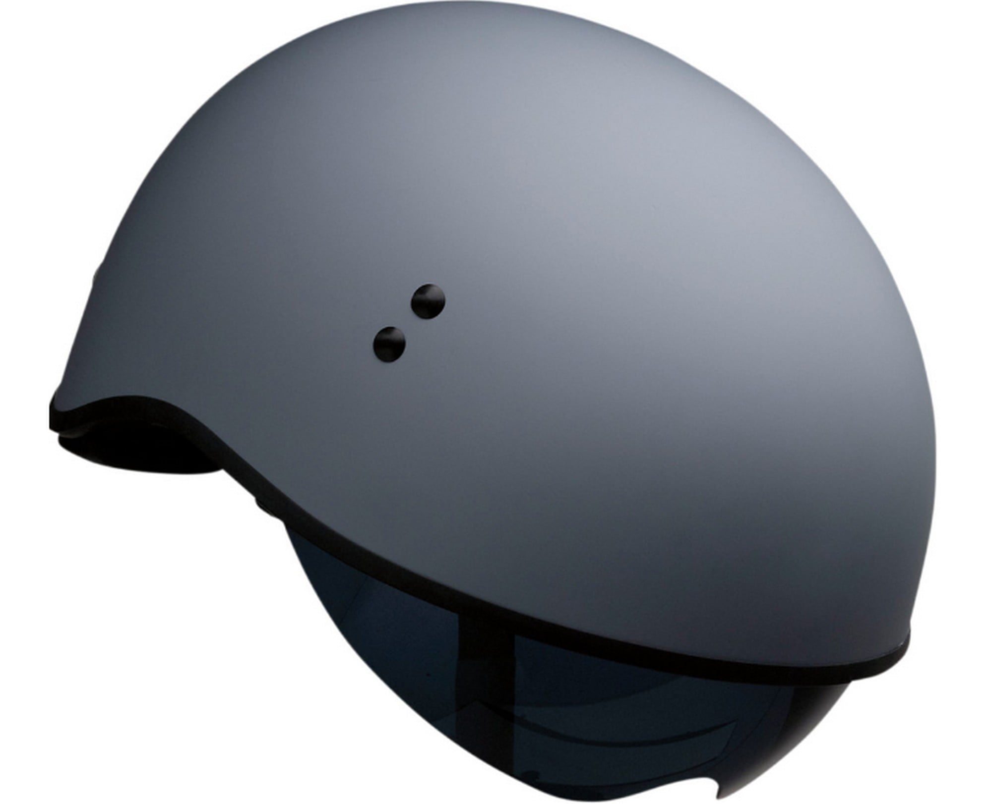 Z1R Vagrant Motorcycle Half Helmet Prime Gray SM