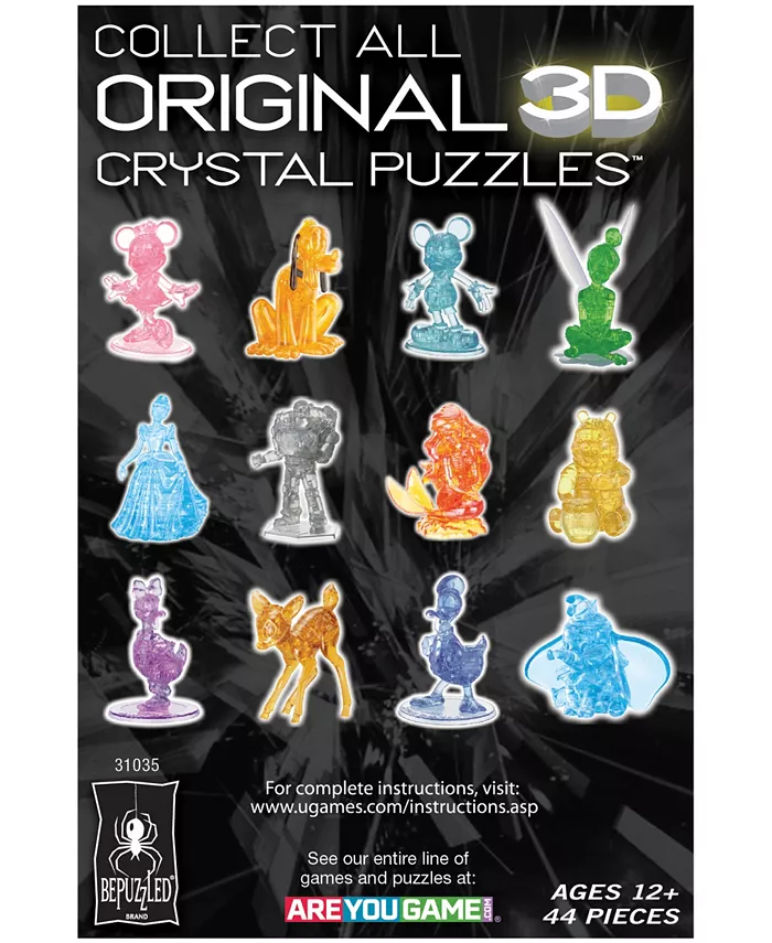 BePuzzled 3D Disney Ursula Crystal Puzzle Set  44 Piece