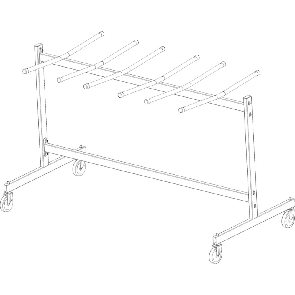 Lorell Folding Chair Trolley - LLR62521