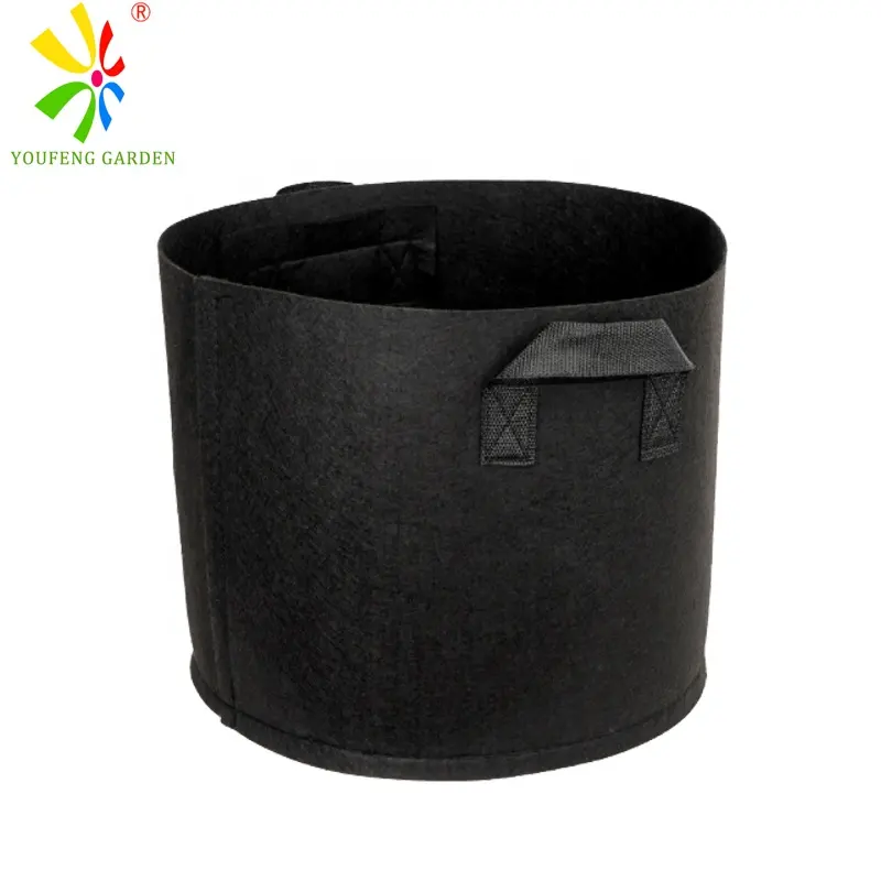 Factory supply cheap  heavy duty thickened Non woven Fabric grow bags plant pots for vegetable