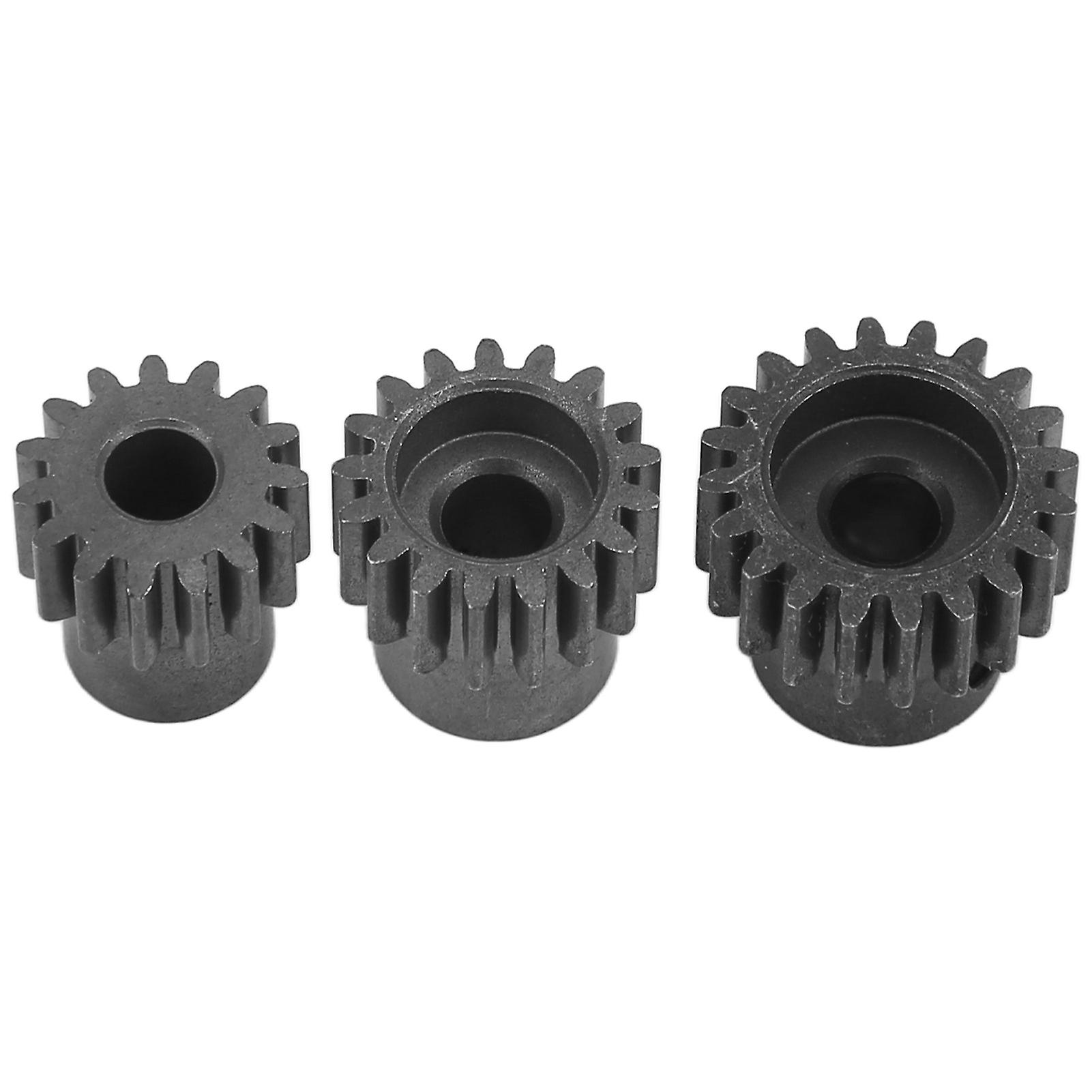 Rc Motor 3 Gear Set 15t 17t 20t Steel Motor Pinion Gear 0.8mod For Arrma Granite 1/10 Model Car