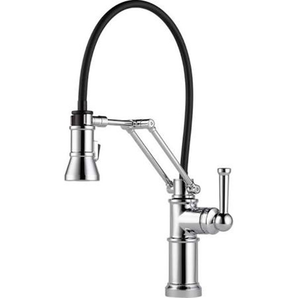 Artesso Single Handle Articulating Kitchen Faucet - Chrome