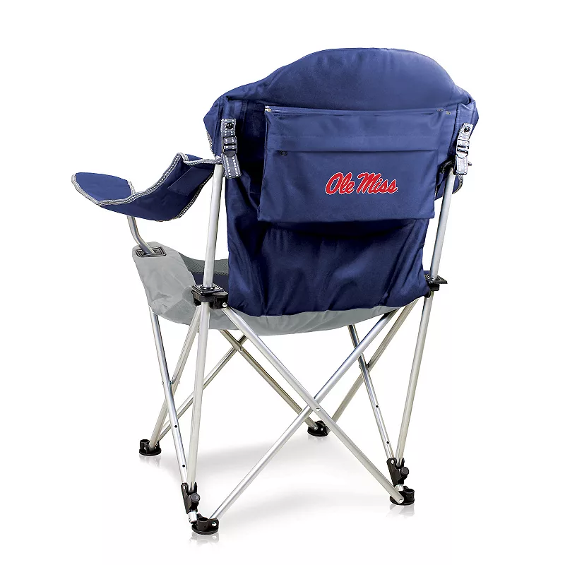 Picnic Time Ole Miss Rebels Reclining Camp Chair